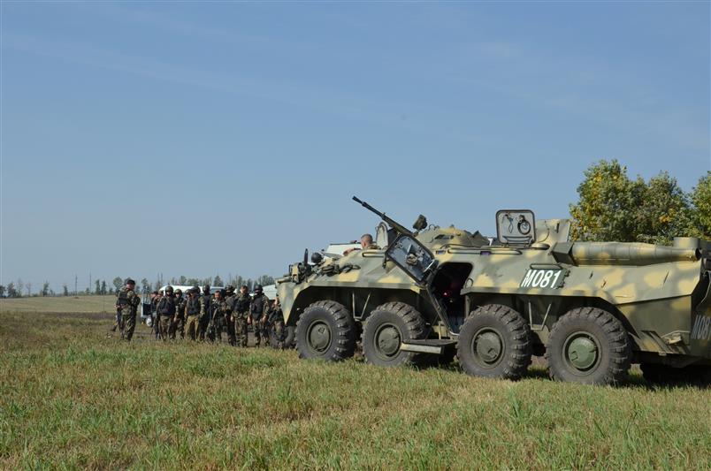 Сотрудники и военнослужащие Управления Росгвардии по Тамбовской области отработали совместные оперативные действия