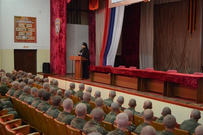 В Северо-Западном округе Росгвардии прошли молебны о здравии Героя России Анатолия Романова