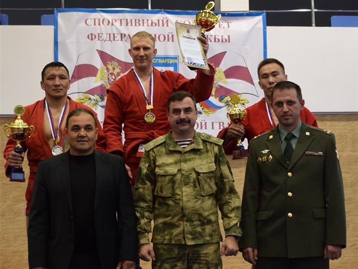 Определились победители и призеры чемпионата Сибирского округа Росгвардии по самбо