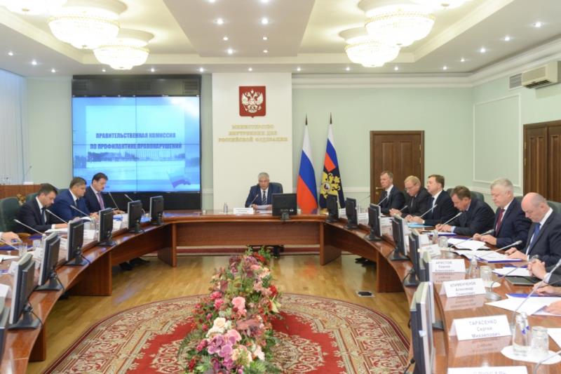 В Москве состоялось заседание Правительственной комиссии по профилактике правонарушений