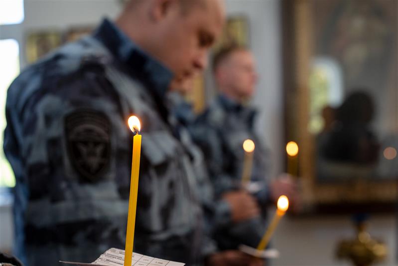 В Центральном округе прошли молебны о здравии генерал-полковника Анатолия Романова (фото, видео)