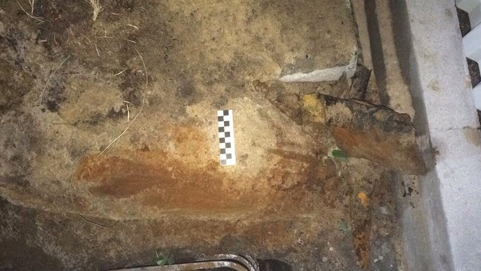 Взрывотехники калининградского ОМОН обследовали авиабомбу времён Великой Отечественной войны
