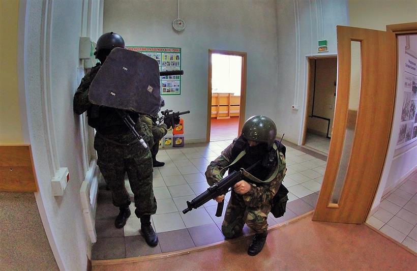 В Мордовии подразделения Росгвардии приняли участие в учениях антитеррористической направленности