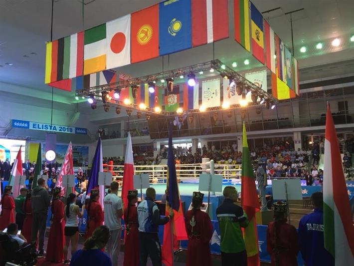Подразделения Росгвардии обеспечивают правопорядок на чемпионате мира по боксу среди студентов в Элисте