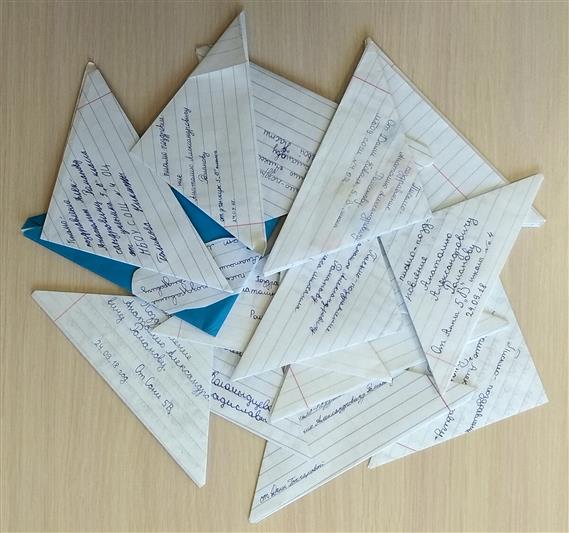 Новосибирские юнгвардейцы поздравили генерала Романова в письмах