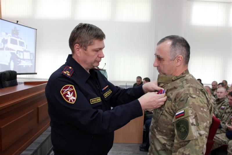В Управлении Росгвардии по Ростовской области отметили лучших сотрудников спецподразделений