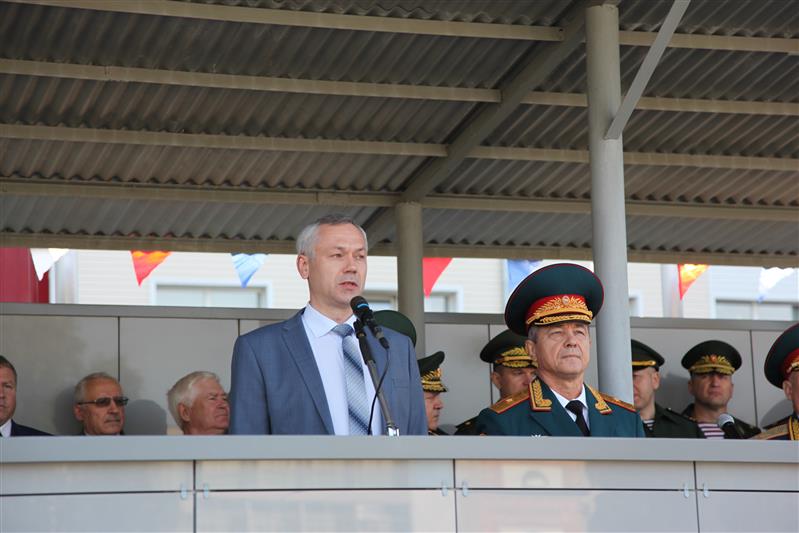 Курсанты первого курса Новосибирского военного института имени генерала армии И.К. Яковлева приняли военную присягу