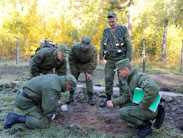В северском соединении Росгвардии прошло первенство на лучшую тревожную группу