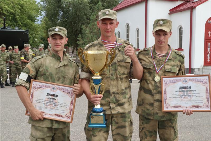 Завершился конкурс служебного мастерства и полевой выучки инженерных подразделений Росгвардии (видео)