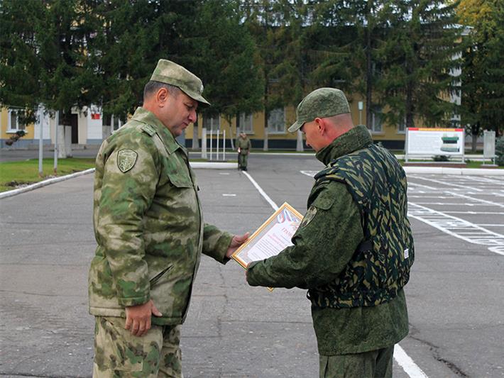 В северском соединении Росгвардии прошло первенство на лучшую тревожную группу