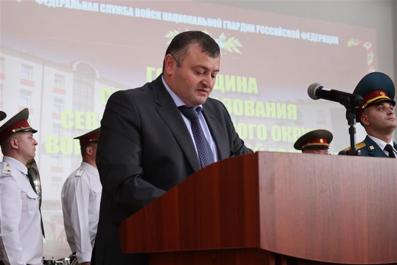 В Пятигорске отметили годовщину со дня образования Северо-Кавказского округа Росгвардии