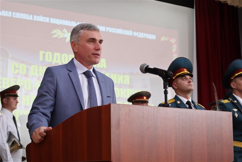 В Пятигорске отметили годовщину со дня образования Северо-Кавказского округа Росгвардии