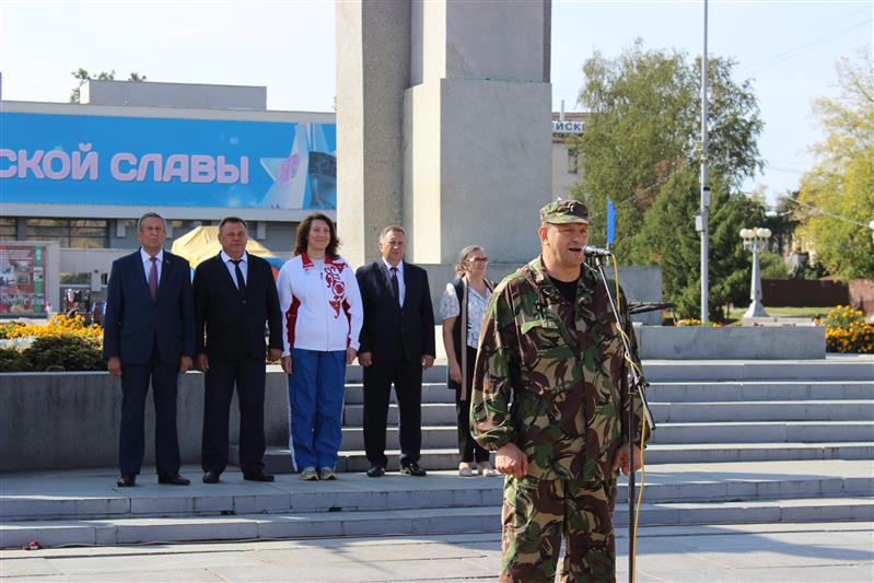 Военнослужащие и сотрудники Центрального округа войск национальной гвардии приняли участие во всероссийском забеге «Кросс нации - 2018»
