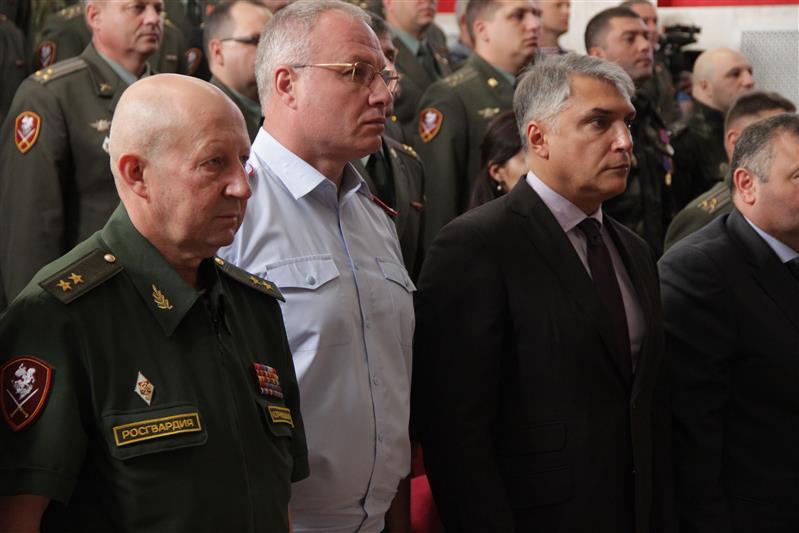 В Пятигорске отметили годовщину со дня образования Северо-Кавказского округа Росгвардии