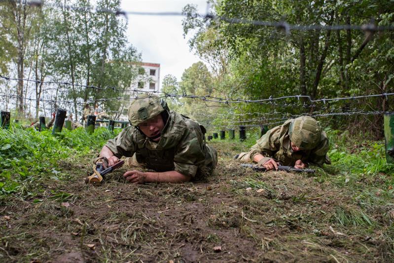 Второй день соревнований сил специального назначения Росгвардии в Смоленской области (фото, видео)