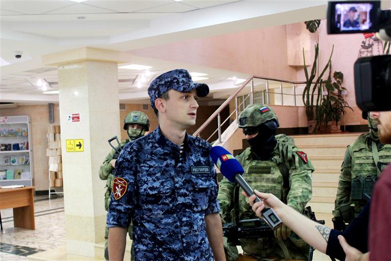 Крымские росгвардейцы приняли участие в республиканской конференции, посвященной вопросам противодействия  терроризму
