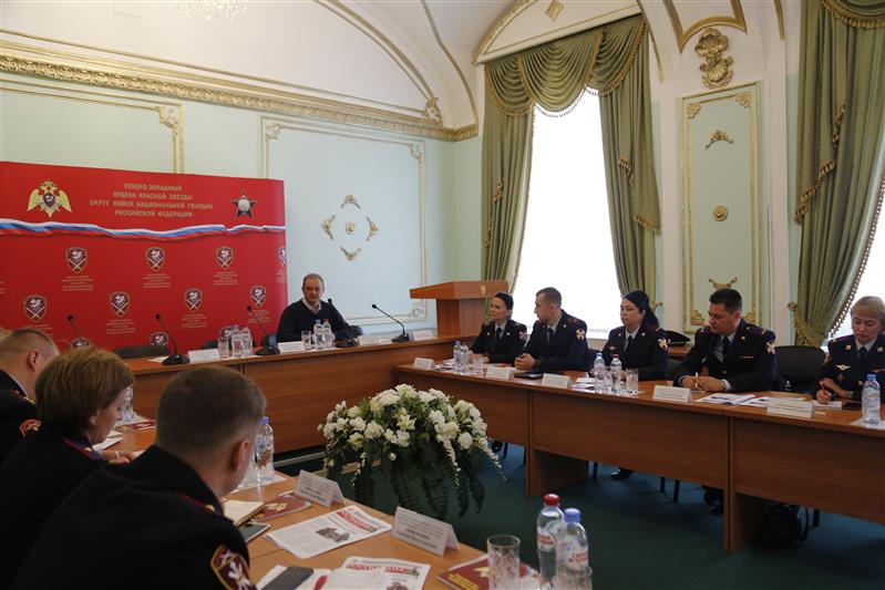 В Санкт-Петербурге проходит сбор начальников пресс-служб территориальных органов Северо-Западного округа Росгвардии