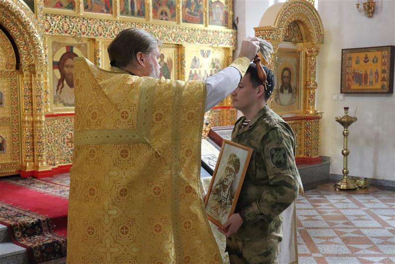 В Йошкар-Оле прошёл молебен о здравии Героя Российской Федерации Анатолия Романова