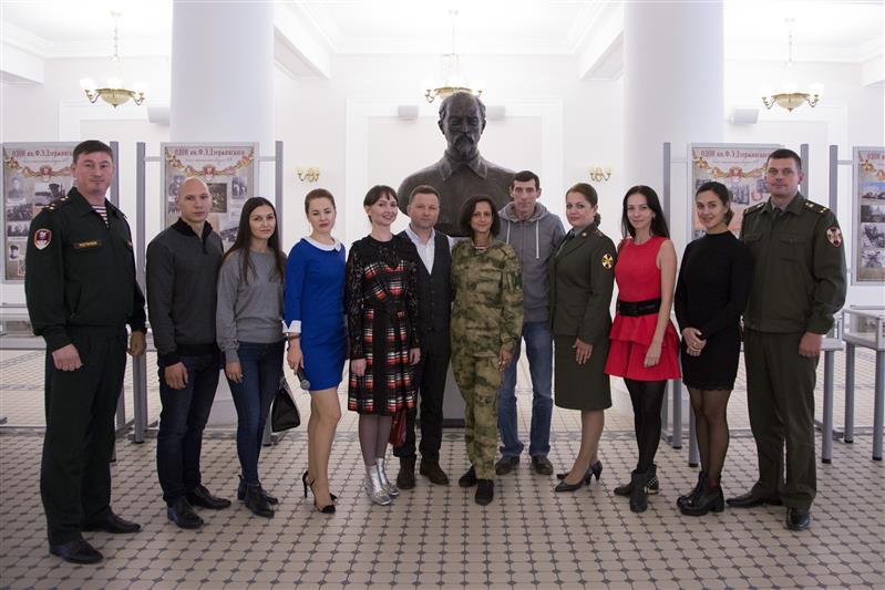 В дивизии имени Дзержинского состоялся показ военно-патриотической картины «Пес Рыжий» 