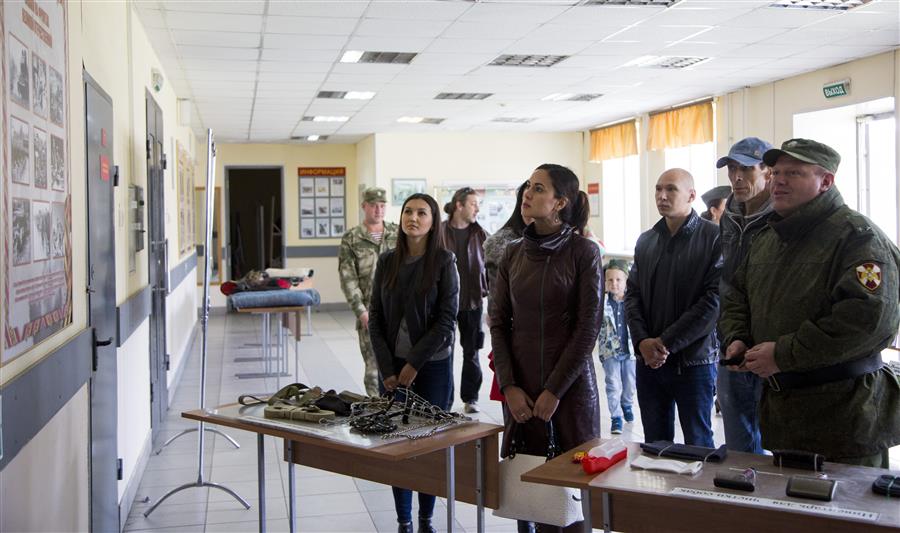 В дивизии имени Дзержинского состоялся показ военно-патриотической картины «Пес Рыжий» 