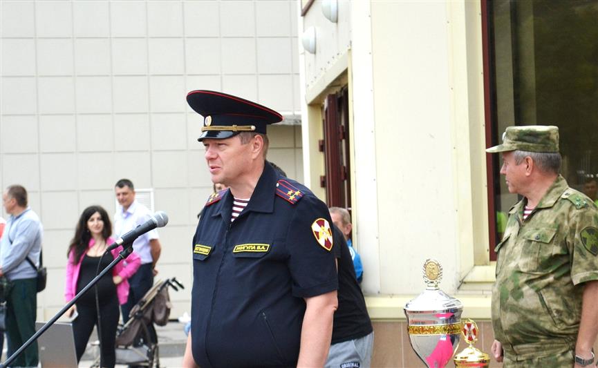 Донские росгвардейцы провели турнир по мини-футболу, приуроченный к  70-летию Героя России генерал-полковника Анатолия Романова