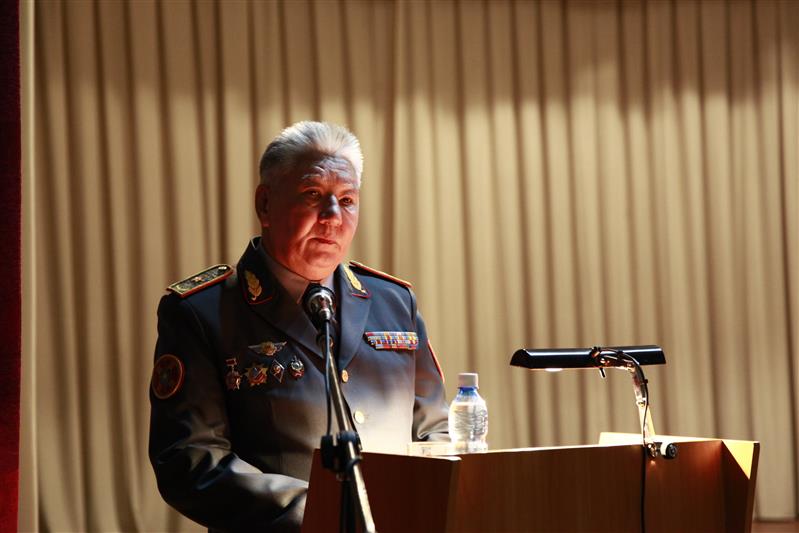 Заместитель командующего Национальной гвардией Казахстана встретился с курсантами Новосибирского военного института им. генерала армии И.К. Яковлева