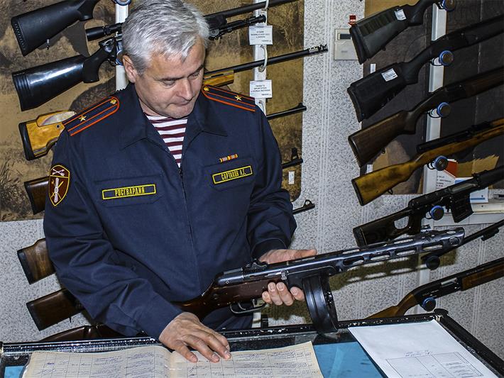 В Управлении Росгвардии по Кемеровской области подвели предварительные итоги профилактической операции «Оружие»