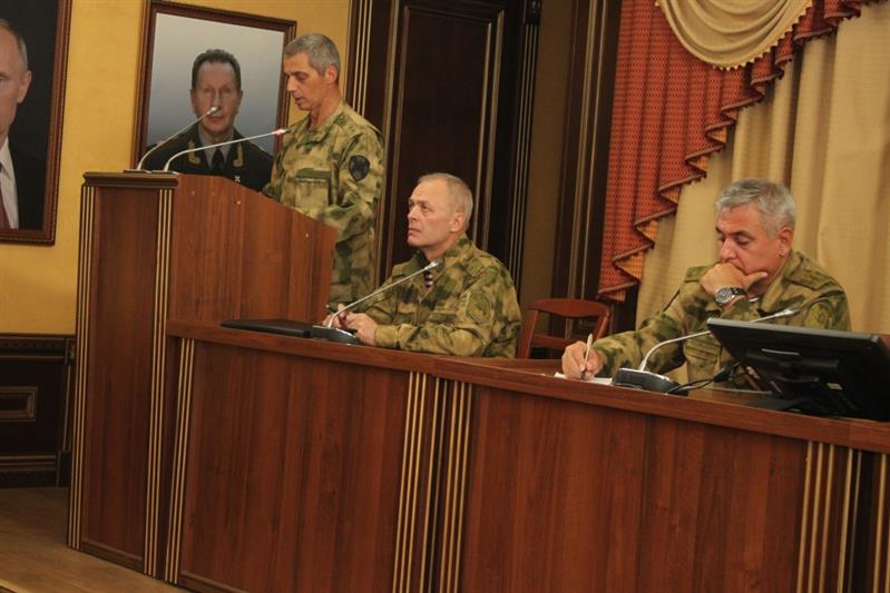 Рабочая поездка  в Хабаровск заместителя директора Росгвардии генерал-полковника Олега Борукаева 