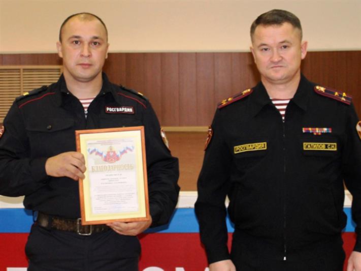 В Сибирском округе Росгвардии прошли торжественные мероприятия в честь 66-летия образования вневедомственной охраны