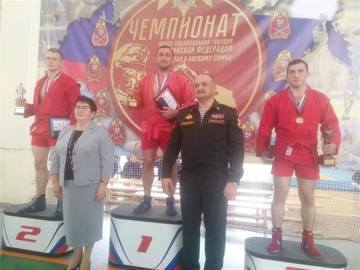 Сотрудник Управления Росгвардии по Кабардино-Балкарской Республике стал победителем всероссийского чемпионата ведомства по самбо