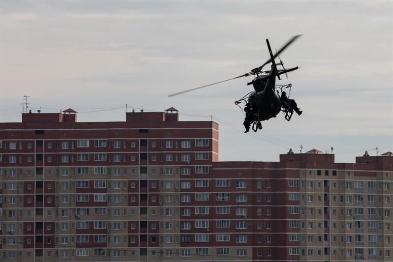 В АВИАЦИОННОМ ОТРЯДЕ СПЕЦИАЛЬНОГО НАЗНАЧЕНИЯ РОСГВАРДИИ «ЯСТРЕБ» ПРОВЕЛИ ДЕНЬ ОТКРЫТЫХ ДВЕРЕЙ