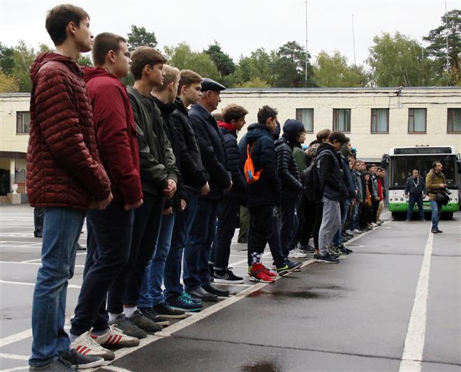 В отряде специального назначения «Пересвет» состоялся урок мужества для столичных школьников, кадет и юнармейцев