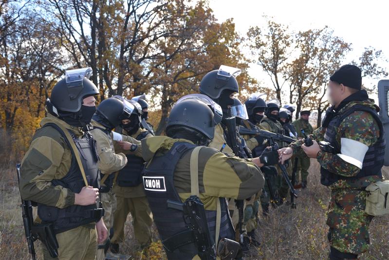 Самарский ОМОН совершил полевой выход 