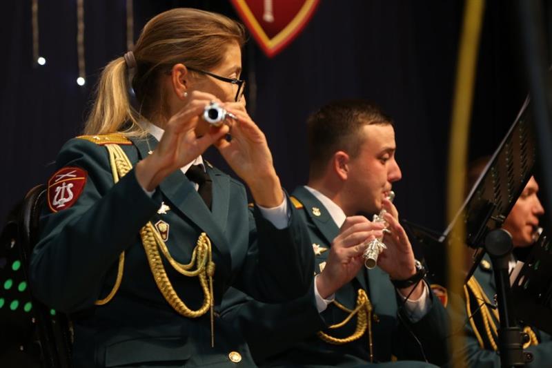 В Грозном начальники военно-оркестровых служб Северо-Кавказского округа Росгвардии обменялись опытом работы (фото)