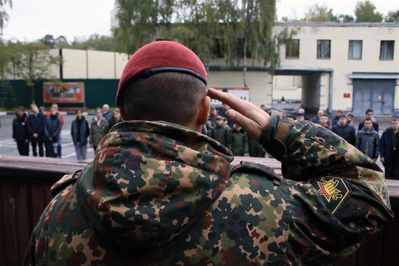 В отряде специального назначения «Пересвет» состоялся урок мужества для столичных школьников, кадет и юнармейцев