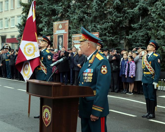 Санкт-Петербургский военный институт Росгвардии отмечает 74-летие со дня образования (фото, видео)