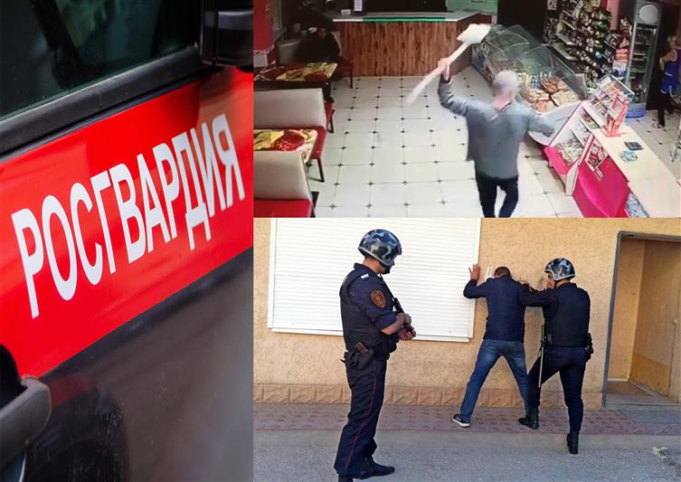 В Татарстане росгвардейцы задержали дебошира и магазинного вора