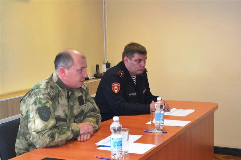 В Кургане прошел учебный сбор начальников филиалов регионального управления вневедомственной охраны