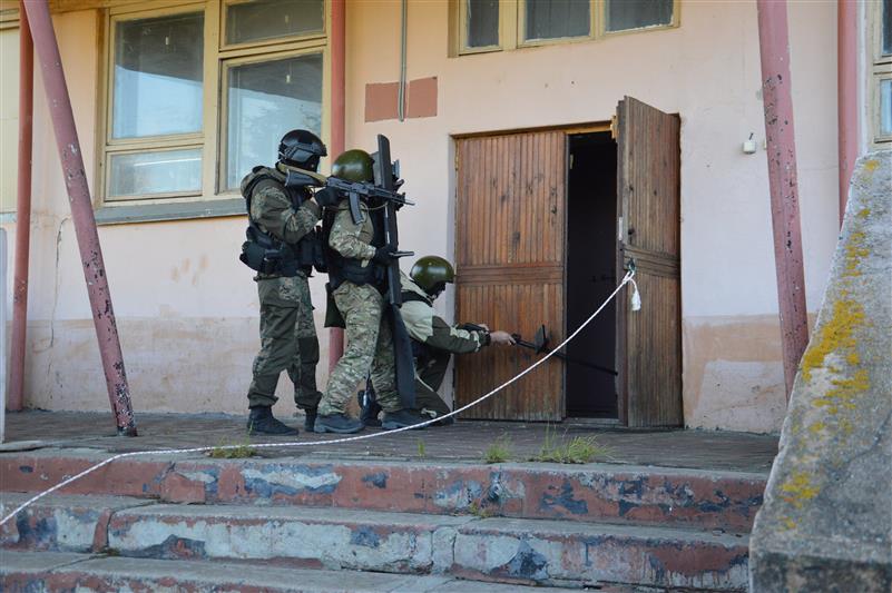 Завершился полевой выход брянского СОБР 