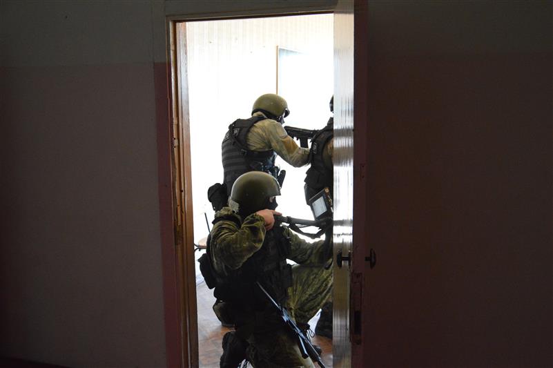 Завершился полевой выход брянского СОБР 