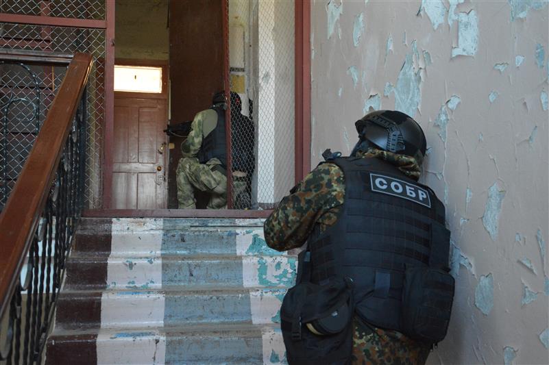 Завершился полевой выход брянского СОБР 