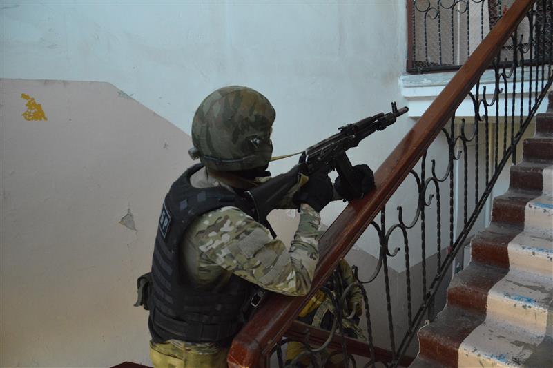 Завершился полевой выход брянского СОБР 