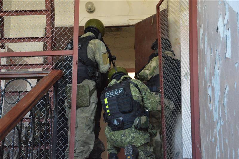 Завершился полевой выход брянского СОБР 