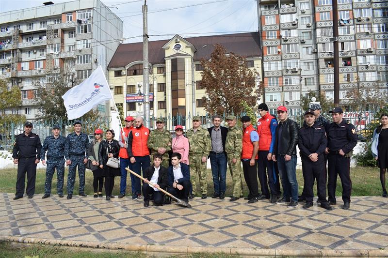 В Дагестане росгвардейцы приняли участие во Всероссийской акции народного фронта «Герои среди нас»