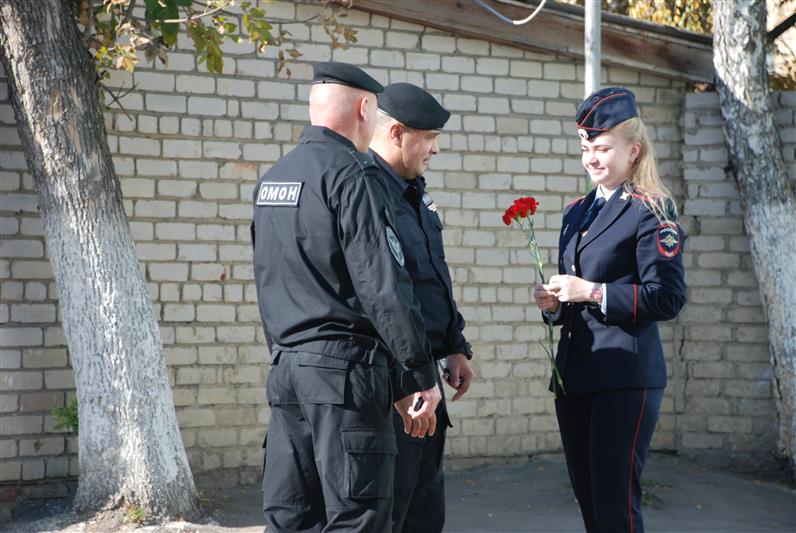 Сотрудники орловского ОМОН почтили память боевого товарища