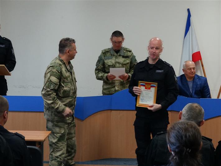 В Крыму сотрудники СОБР «Халзан» отметили профессиональный праздник