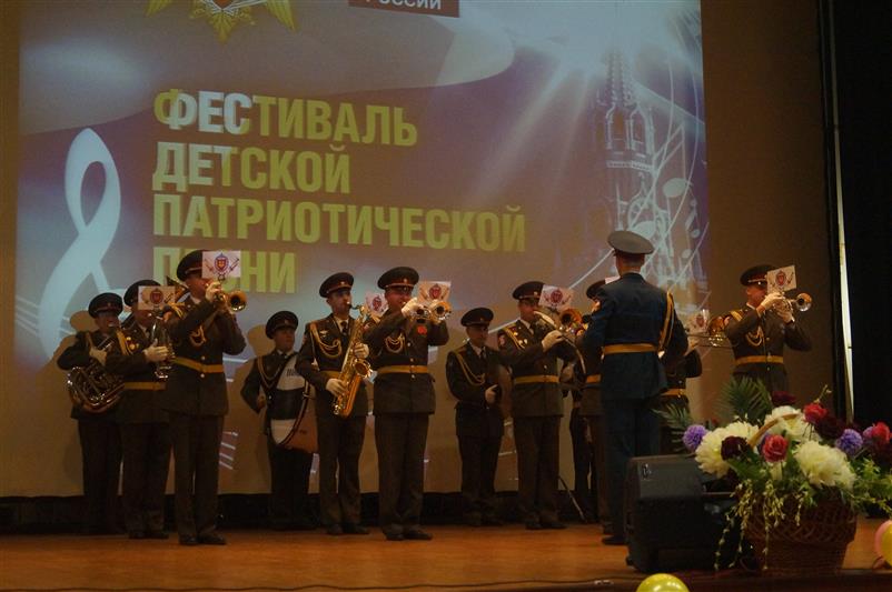 В центре подготовки личного состава Центрального округа Росгвардии прошёл отборочный тур фестиваля детской патриотической песни