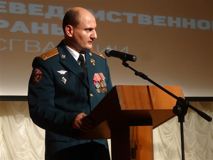 В Центральном округе Росгвардии сотрудники вневедомственной охраны отметили профессиональный праздник  