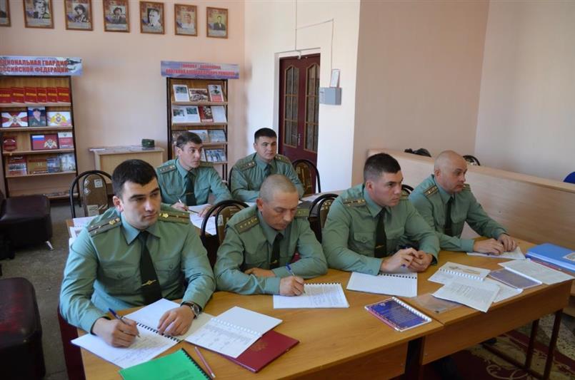 В Грозном начальники военно-оркестровых служб Северо-Кавказского округа Росгвардии обменялись опытом работы (фото)