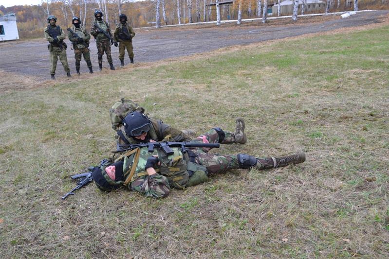 Завершился полевой выход биробиджанского СОБР 